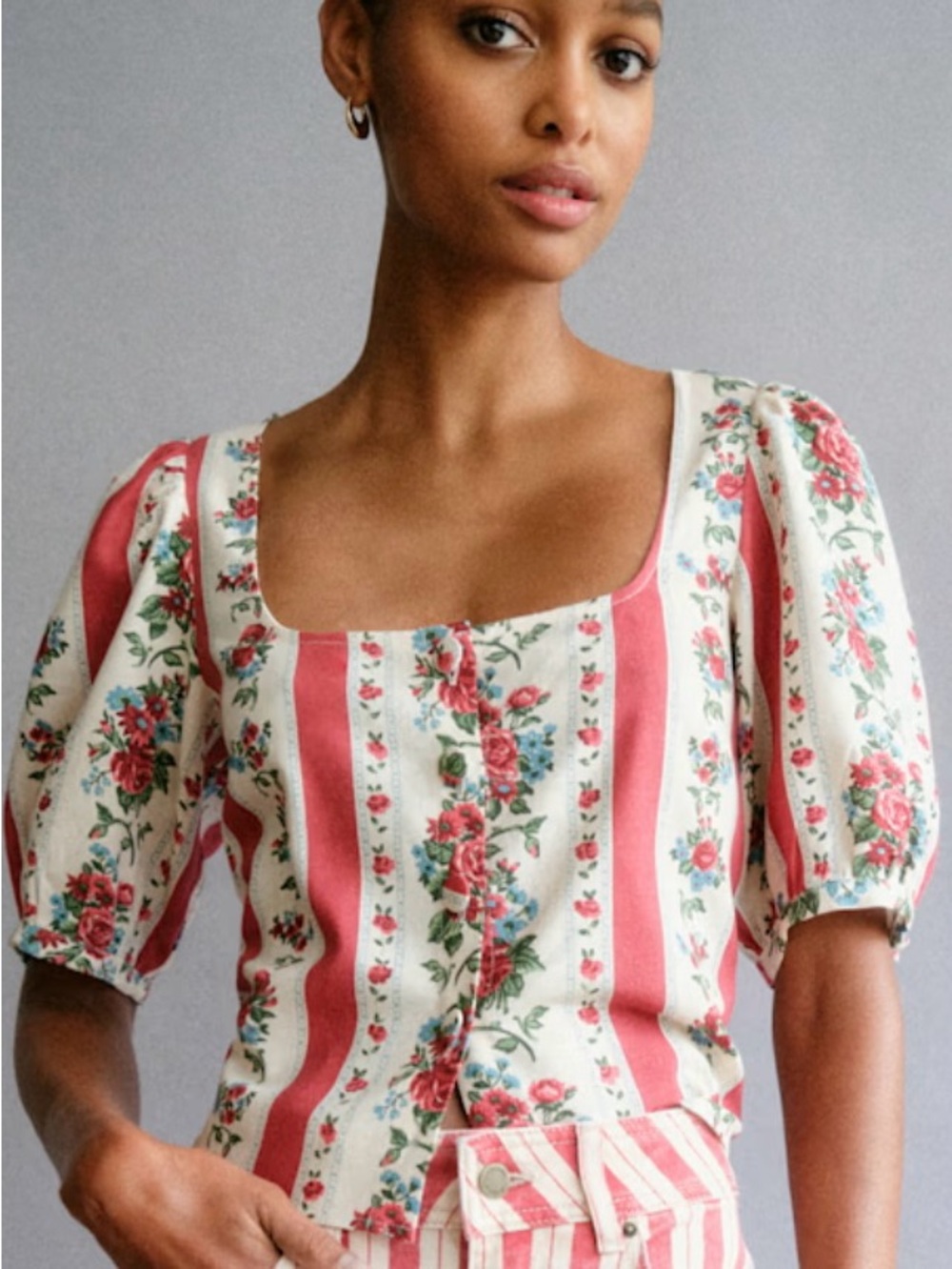 Sezane Laurie Blouse - Size 6